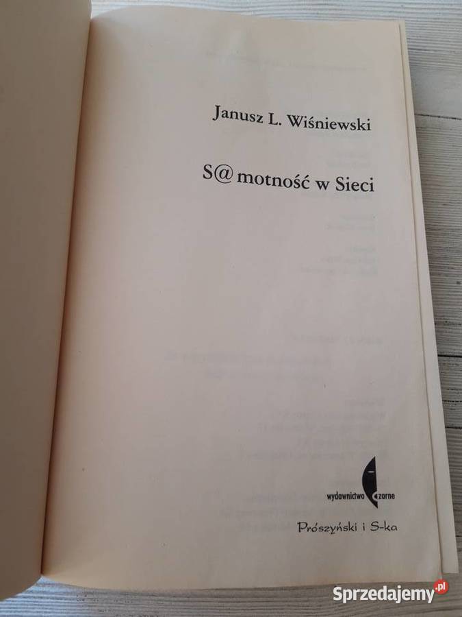 Samotność w sieci Juliusz L Wiśniewski 2001 śląskie Bielsko-Biała