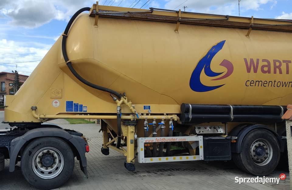 Cementonaczepa Feldbinder EUT 353 Rok produkcji 2007 Działoszyn