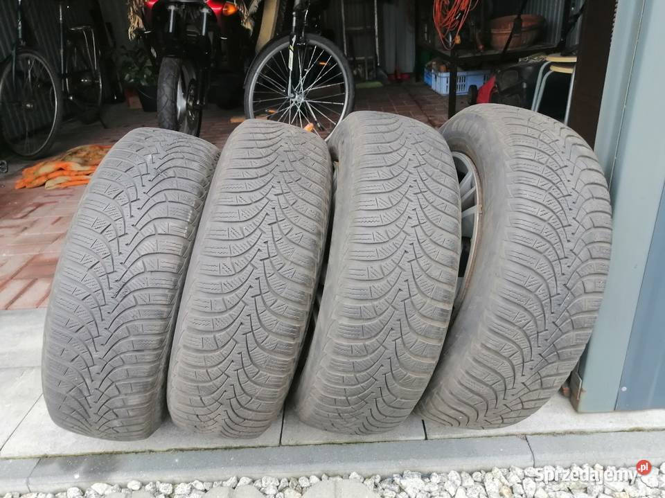 Kompletne koła zimowe 4x108 15 opony rozmiar 195 Brodnica