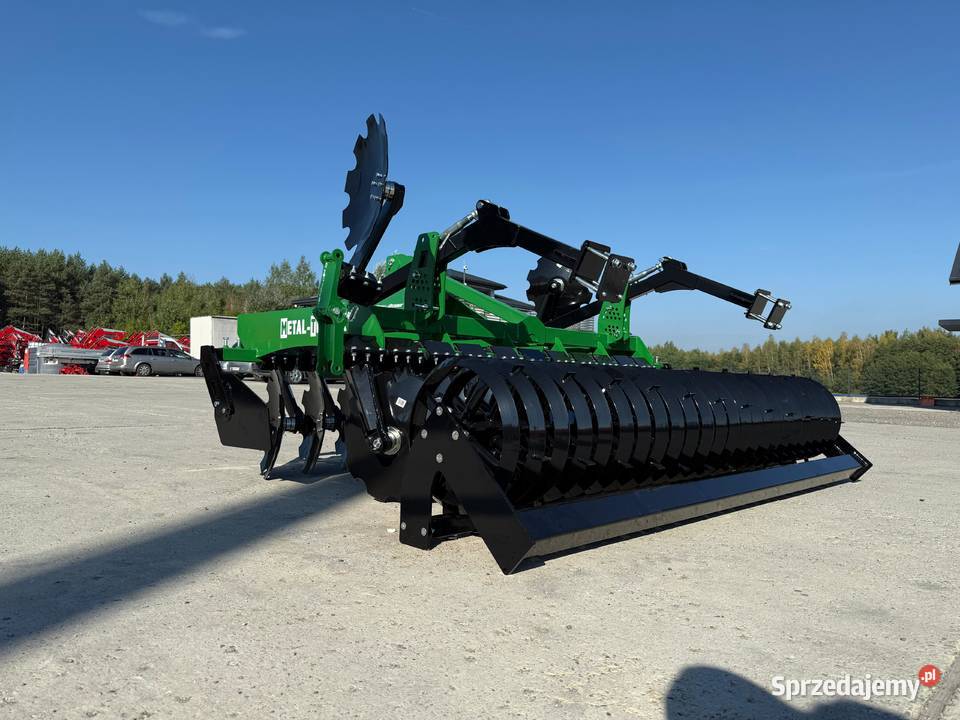 1 Brona talerzowa MetalTechnik 30m wał daszkowy Środa Śląska