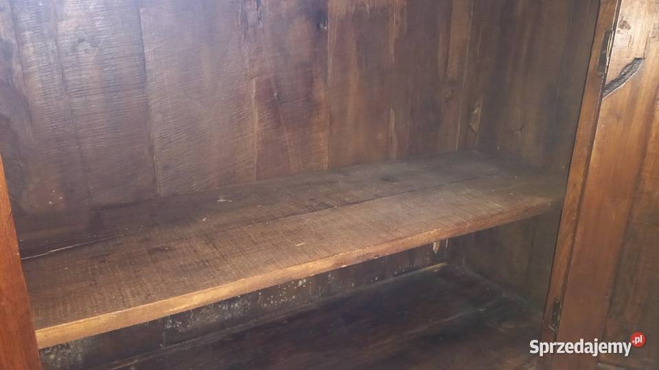 Komoda drewniana stara Bufet Kredens Szafka z Gawroniec