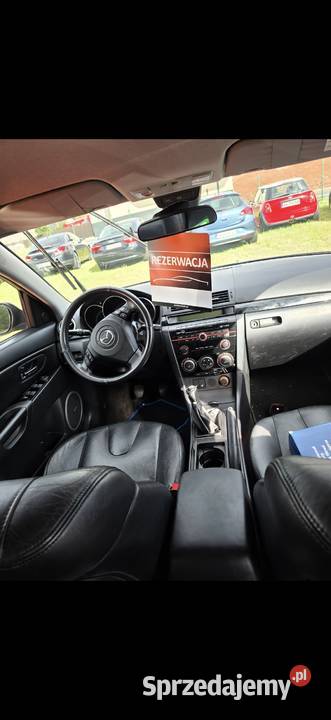 MAZDA 3 20 BENZYNA 150 2008 benzyna Kożuchów