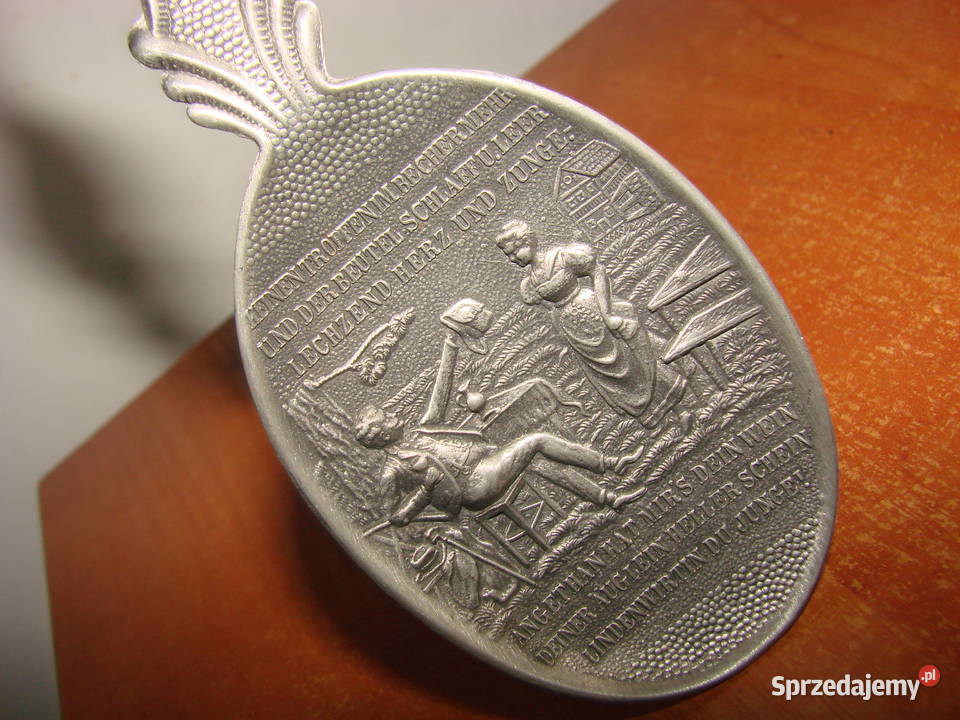 cynowa łyżka kolekcjonerska Pruszcz Gdański