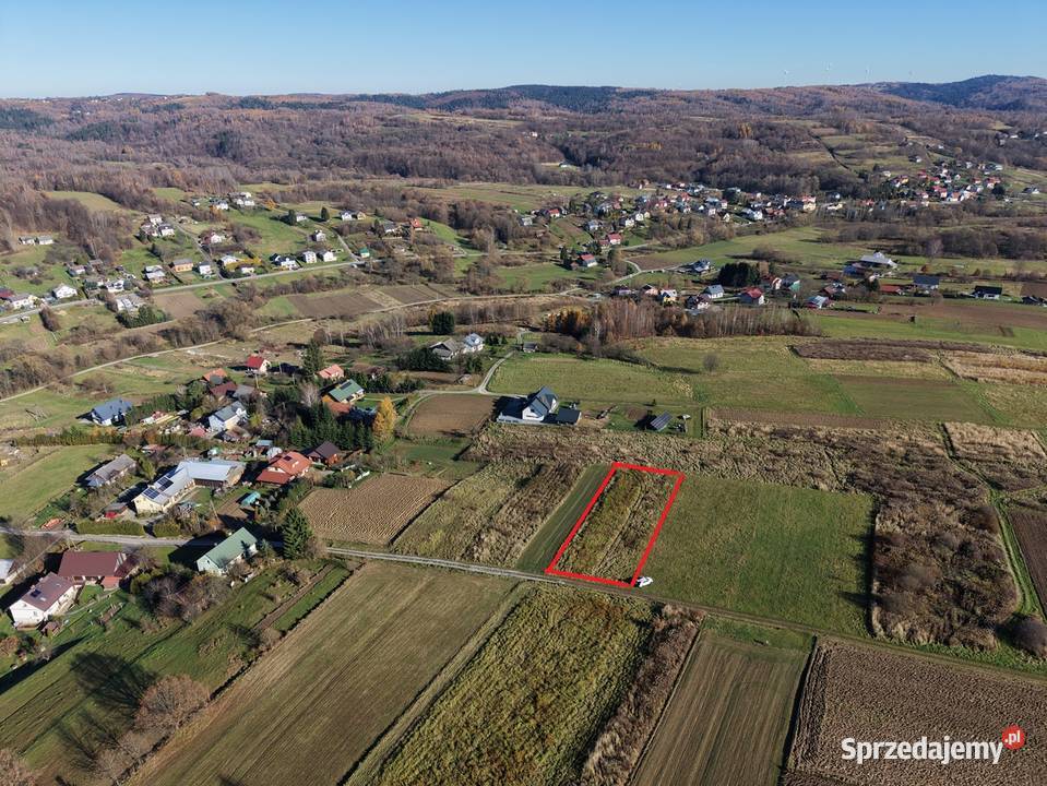 Działka z WZ Domaradz podkarpackie