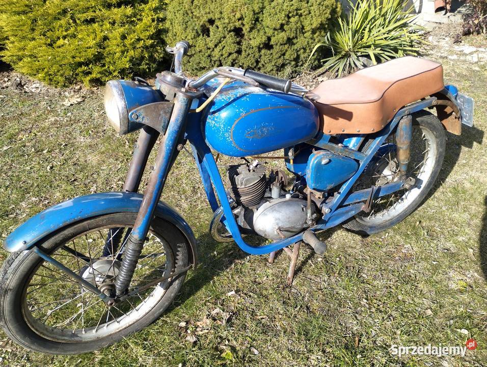 WSK 1957 oryginał niebieski lakier