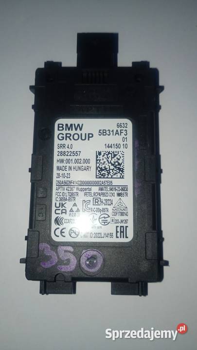 Czujnik pasa ruchu BMW 5b31af3 Bielsko-Biała