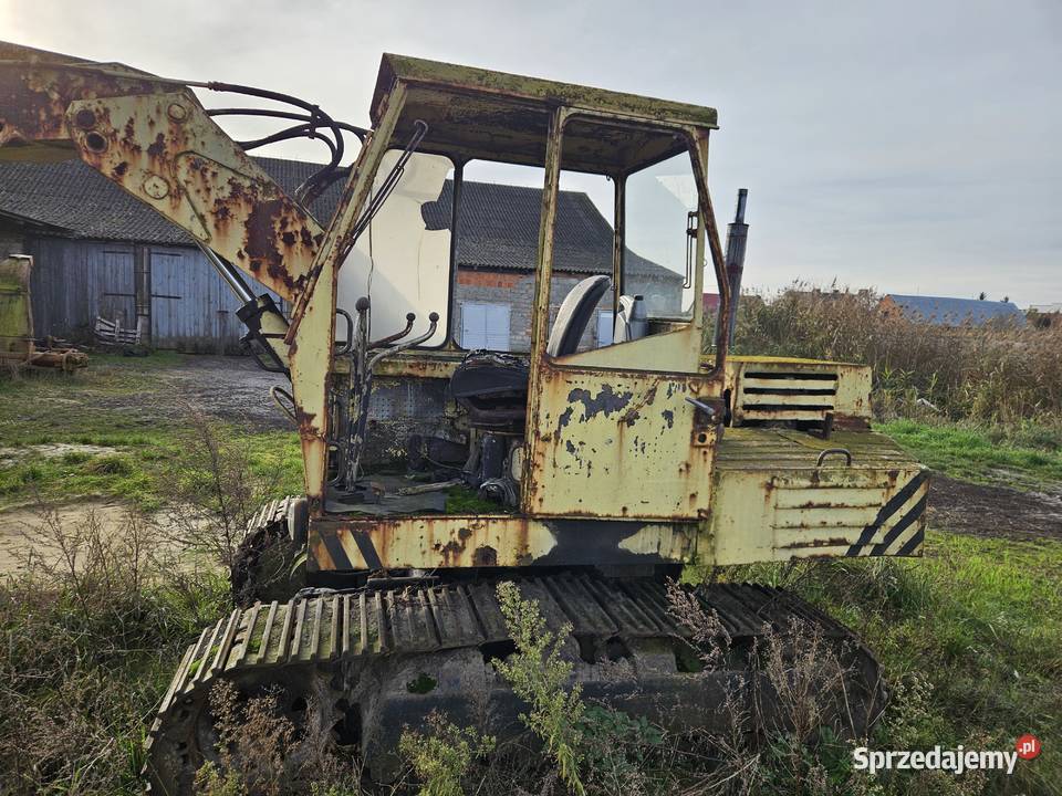Koparka gąsienicowa Waryński K408 Janków Przygodzki