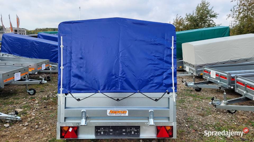 Plandeka ze stelażem do przyczepy Neptun 210 rt Piła