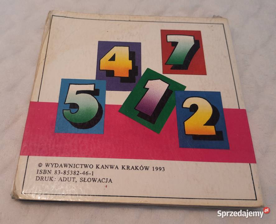 321 Liczby 110 Kanwa Kraków 1993 Książeczki Rok wydania 1993 Czeladź