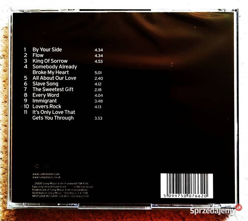 Sprzedam Wspaniały Album CD SADE Lovers Rock Katowice