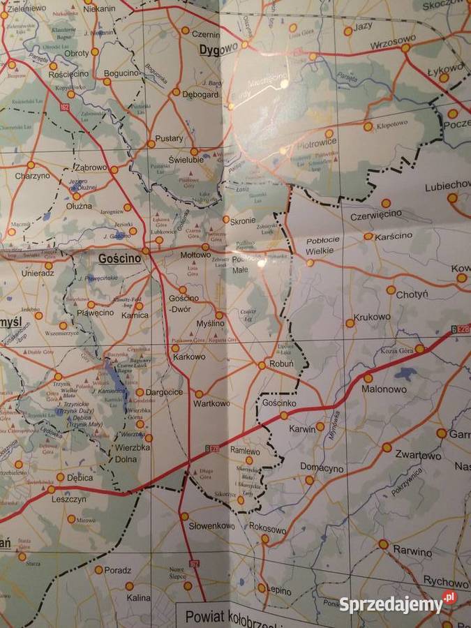 2761 Nazwy Terenowe Lądowe I Wodne Powiatu sprzedam