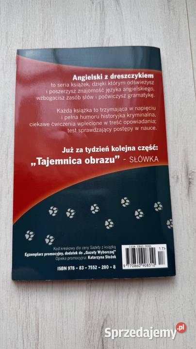 Książka Angielski z dreszczykiem Ślady Łódź