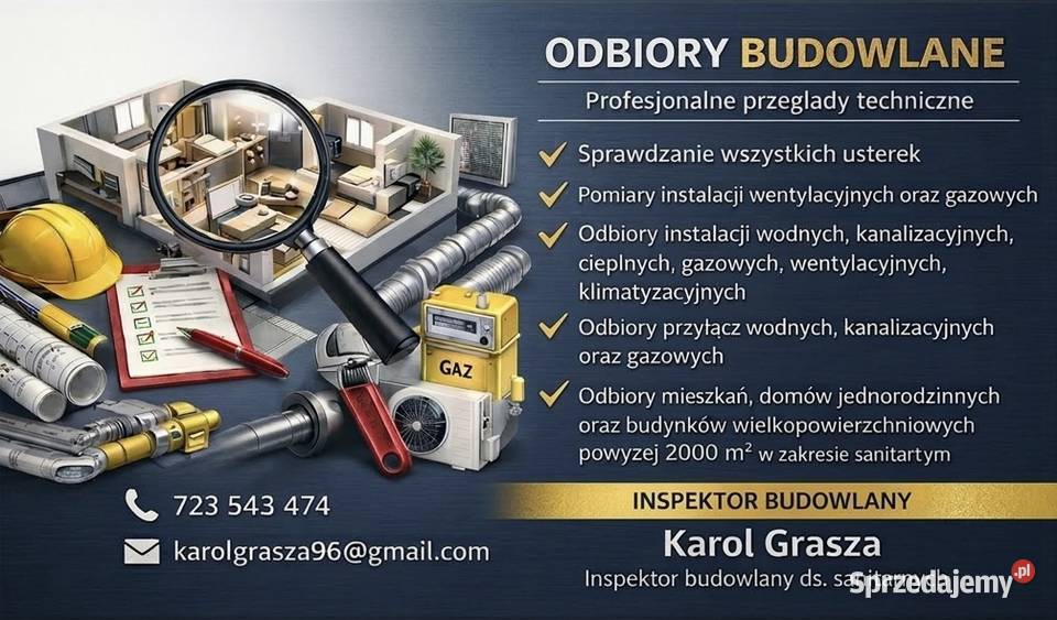 InspektorKierownik Robót Sanitarnych