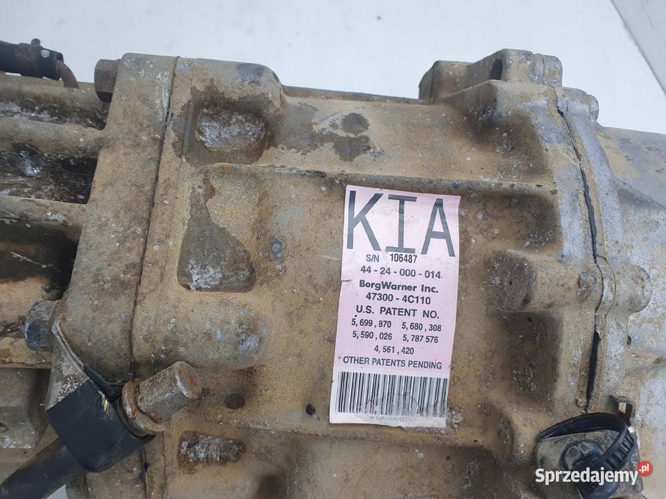 Kia Sorento 25 CRDI 140 SKRZYNIA BIEGÓW 4X4 Chełm