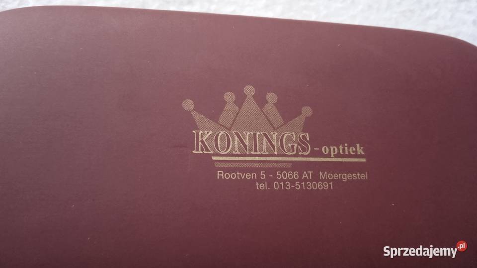 SOLIDNE NOWE ANGIELSKIE ETUI NA OKULARY Piła