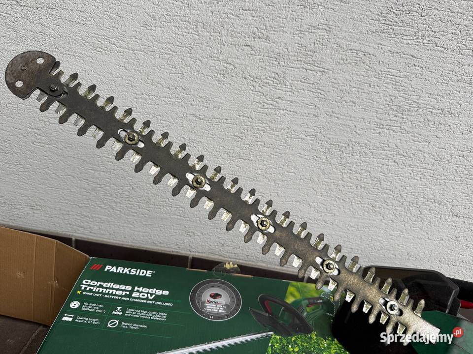 Akumulatorowe nożyce do żywopłotu PARKSIDE 20 V Dąbie