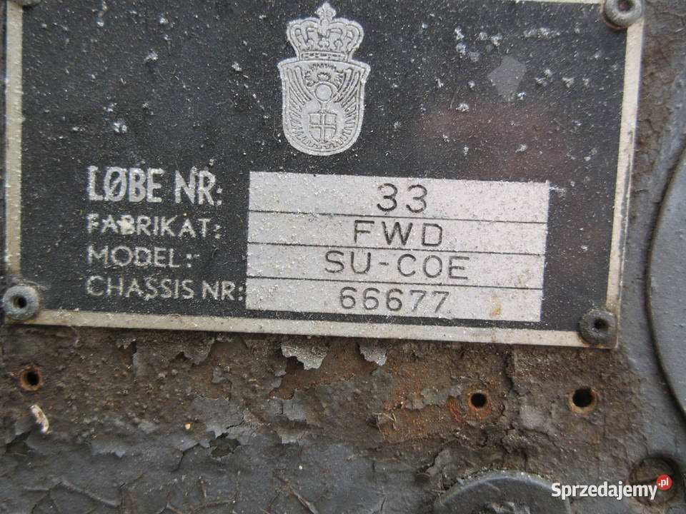 SUCOE FWD 4X4 1943r HOLOWNIK POMOC DROGOWA nie świętokrzyskie Wąchock