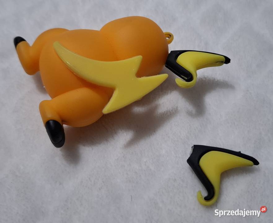 Breloczek Pokemon Raichu 3x5x65 uszkodzony Czeladź