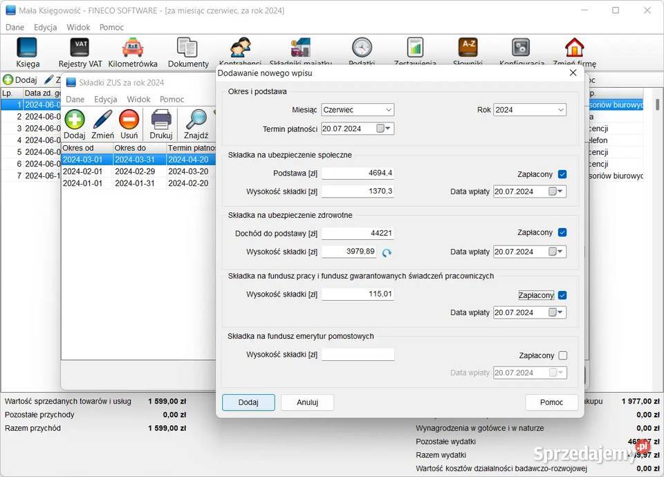 Program księgowy Mała Księgowość każdej firmy Łódź
