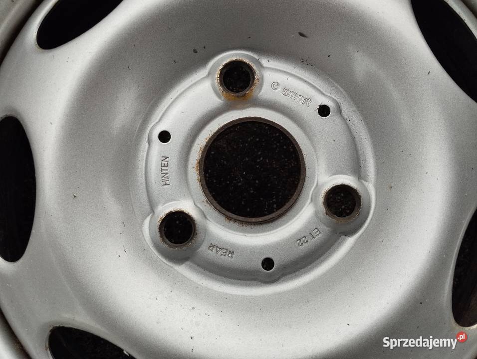 Felga Smart 15 3x112 55J ET22 571mm oryginał śląskie Kamieniec