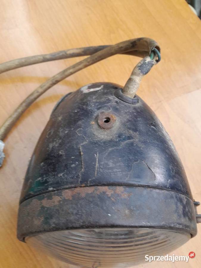 Metalowa lampa WSK B1 B3 Świerzawa