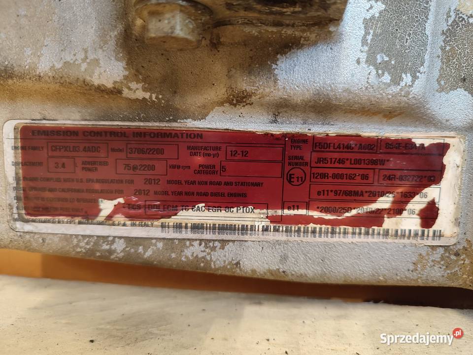 Silnik Manitou MT 1440 Wilkowo sprzedam