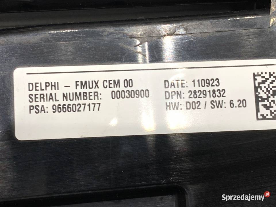 PANEL STEROWANIA NAWIEWU CITROEN C4 II podkarpackie sprzedam