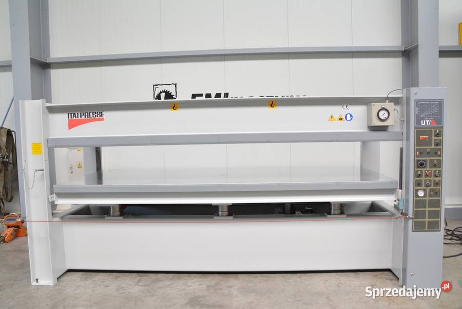 6418 PRASA DO FORNIROWANIA ITALPRESSE UT6L Produkcja Biertowice