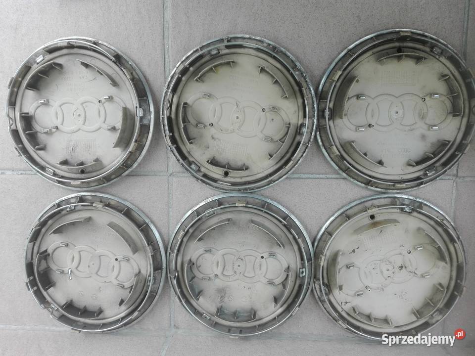 Dekielki oryginalne Audi 165mm komplet osobowe
