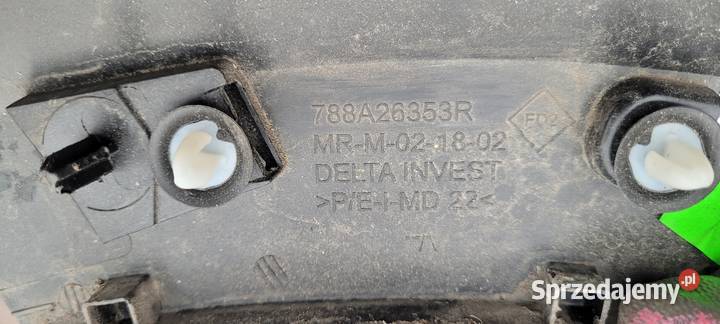 DACIA SANDERO III STEPWAY PRAWA LISTWA BŁOTNIKA śląskie Ruda Śląska