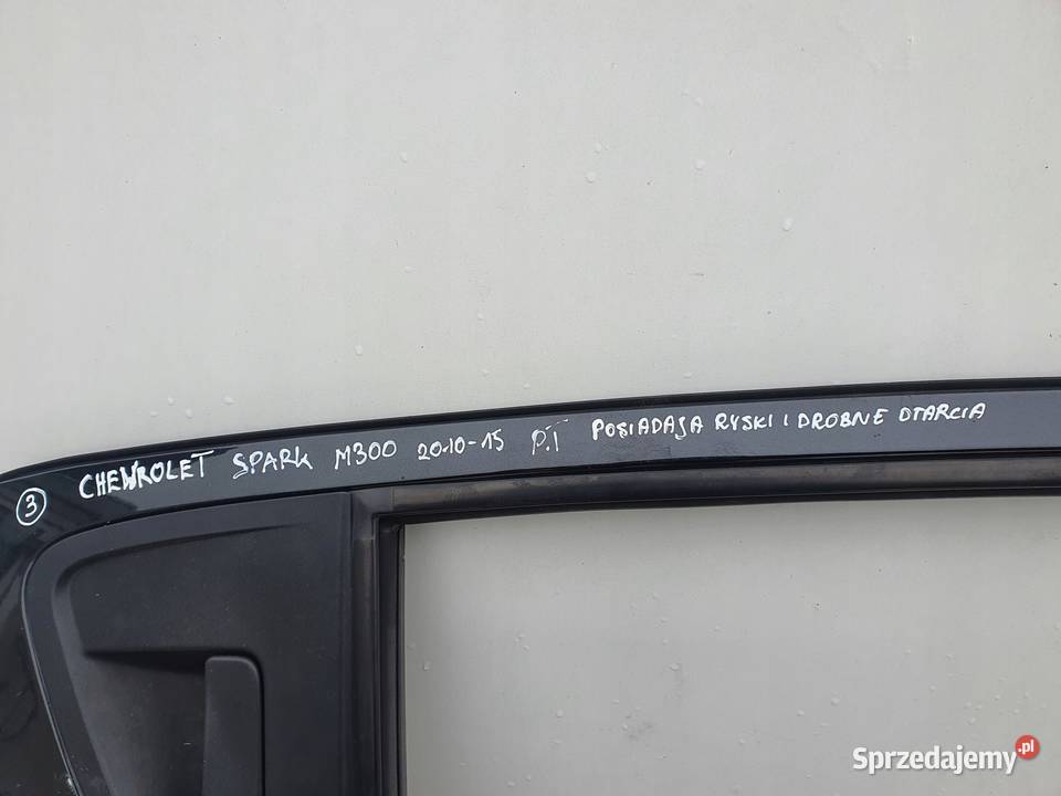 Chevrolet Spark III M300 TYLNE DRZWI PRAWE TYŁ Części samochodowe Rudka