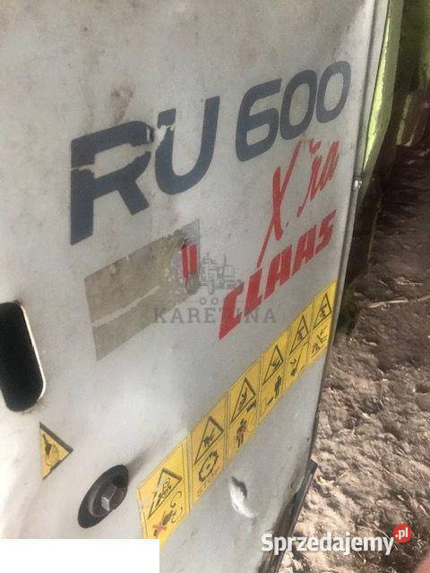 Claas RU 600 XTRA CZĘŚCI Talerze Noże Rama wielkopolskie sprzedam