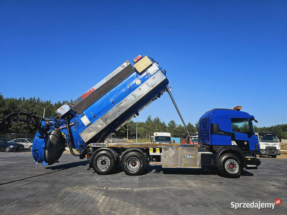 Scania WUKO ROLBA DO CZYSZCZENIA KANAŁÓW KOMBI świętokrzyskie