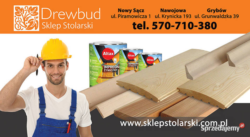kantówka sucha strugana 4x2 Dom i Ogród Nowy Sącz