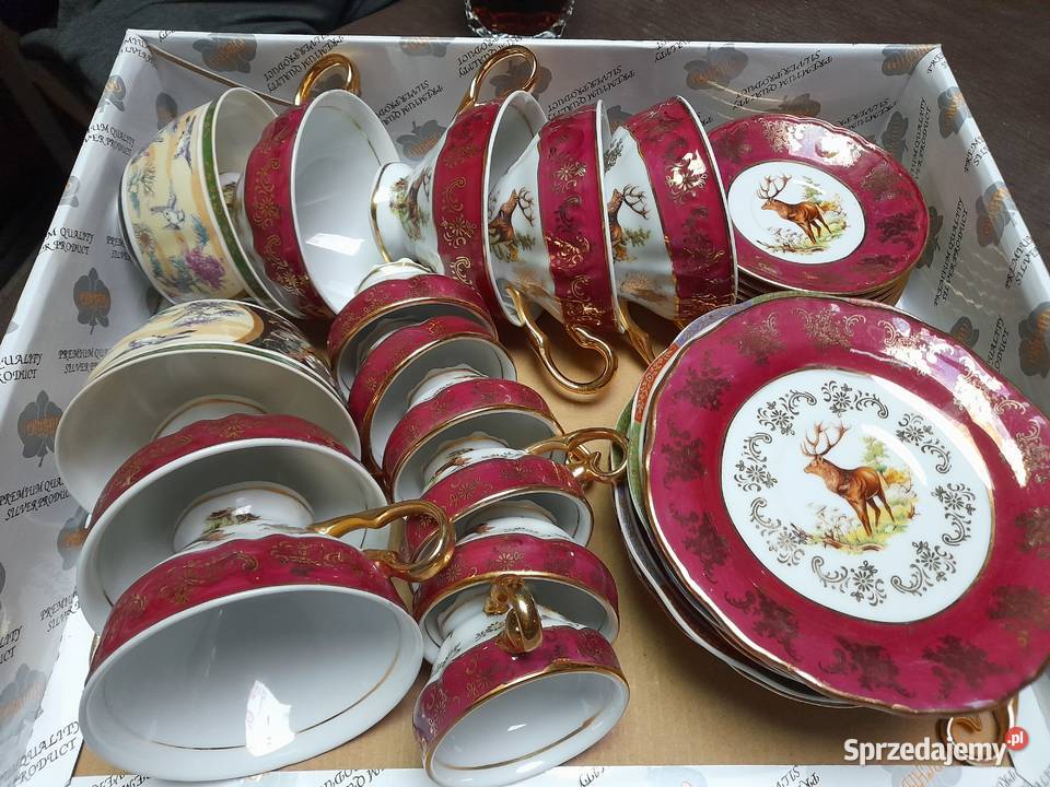 Zestaw filiżanek serwis