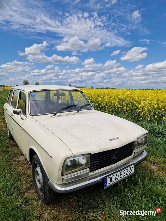 Peugeot 304 Break 1979r wyjątkowy klasyk sprawny Jelcz-Laskowice
