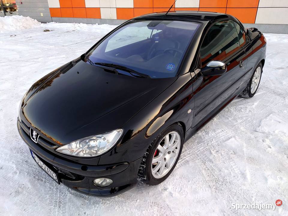 Peugeot 206 CC Lift 16 2002 Skóry Bogata