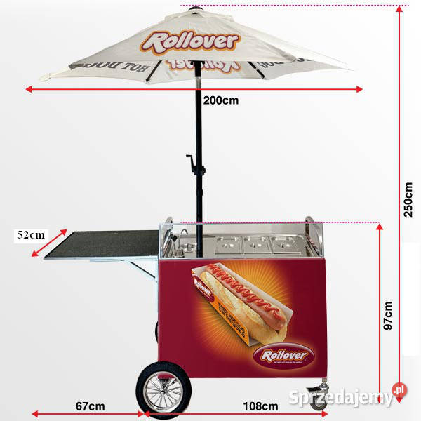 Hot Dog Amerykański wózek gastronomiczny bez Koszalin
