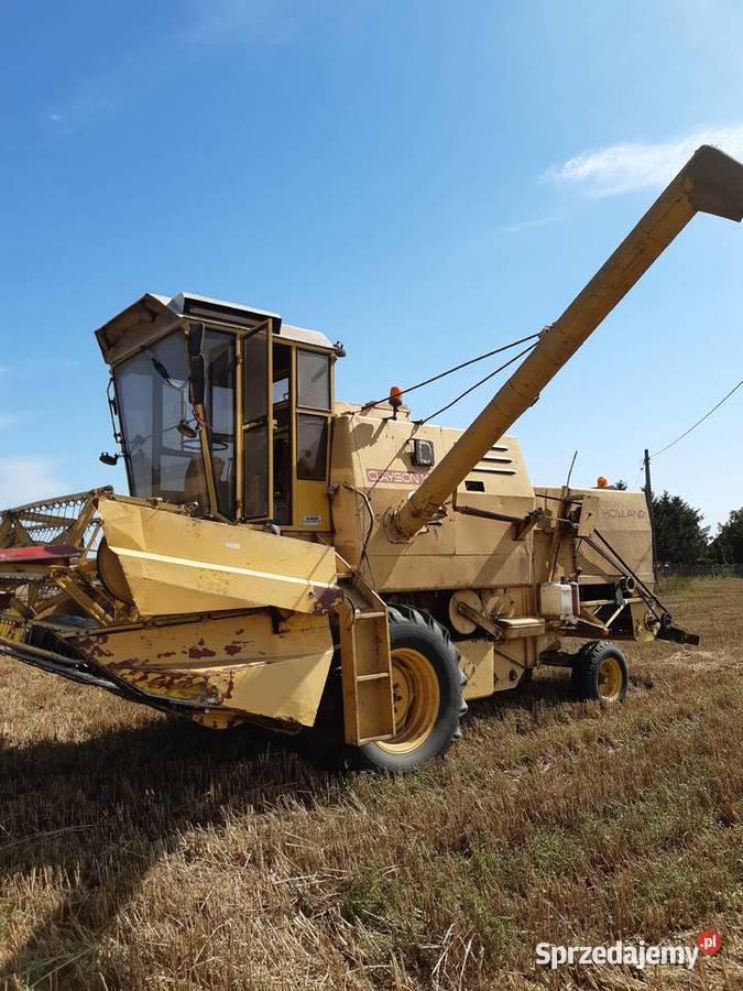 Kombajn zbozowy holland New Holland mazowieckie Unieck