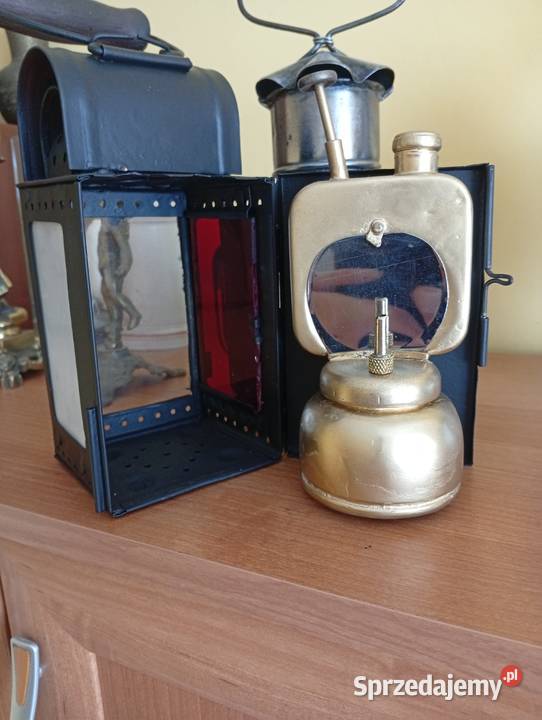 Sprzedam 6 lamp kolejowych na karbid naftę i