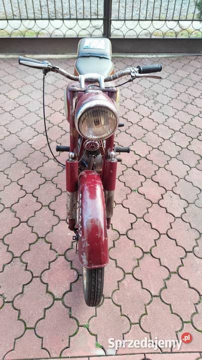 Shl m06 T 1960r zarejestrowana biała tablica 150cm3 Warszawa