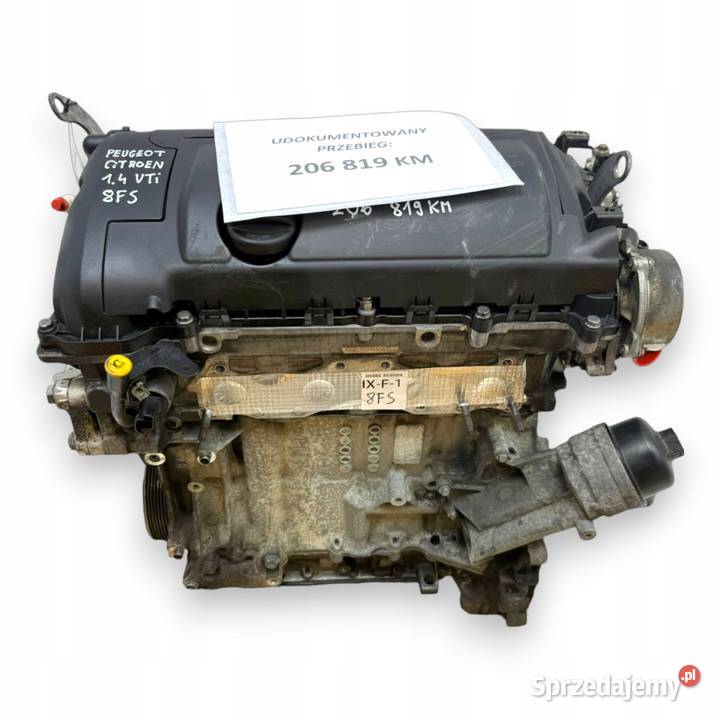 SILNIK 8FS Peugeot 207 208 308 14 VTI 95 benzyna Motoryzacja Chełm
