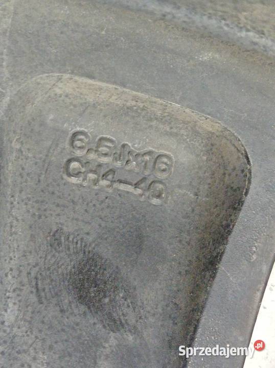 FELGA ALUMINIOWA R16 4X100 ET40 OC60MM 65JX16CH4 sprzedam