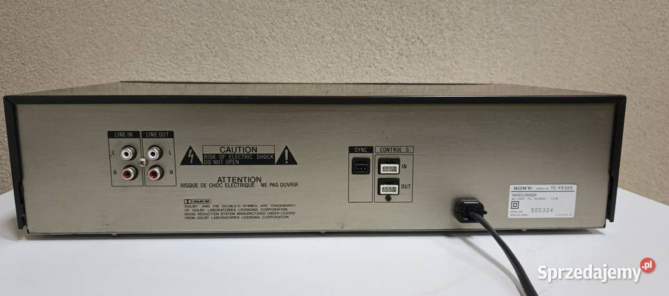 Sony TC FX 320