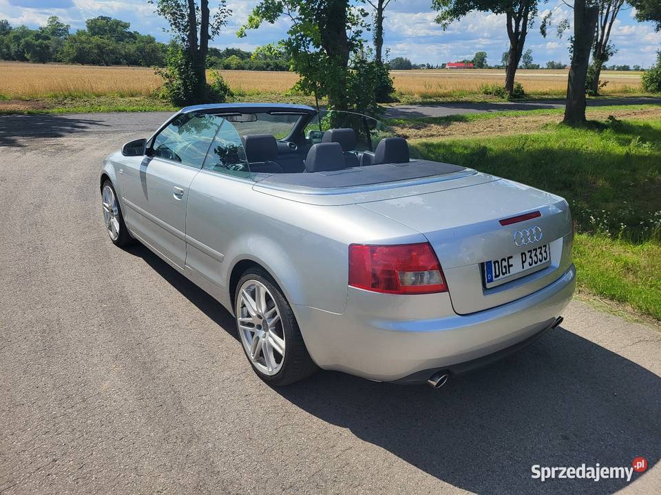 Audi A4 b6 Cabrio Klima Super stan Automat A4 Włocławek