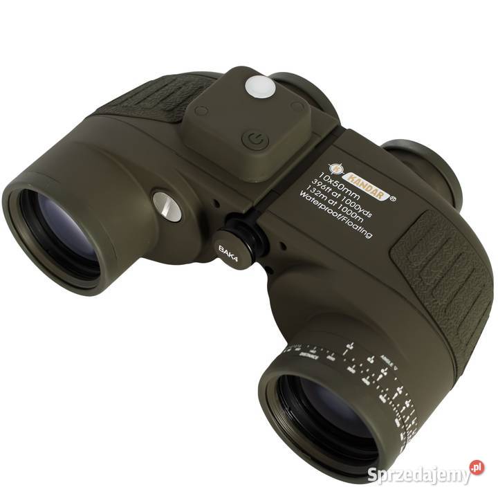 Lornetka Kandar 10X50 Bak4 Wodoodporna Nowa Gdynia