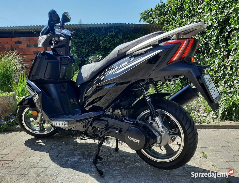 nowy skuter Toros El Lider 125 4t 2016r 1wł 422 Motocykle, skutery, quady wielkopolskie Tuczno