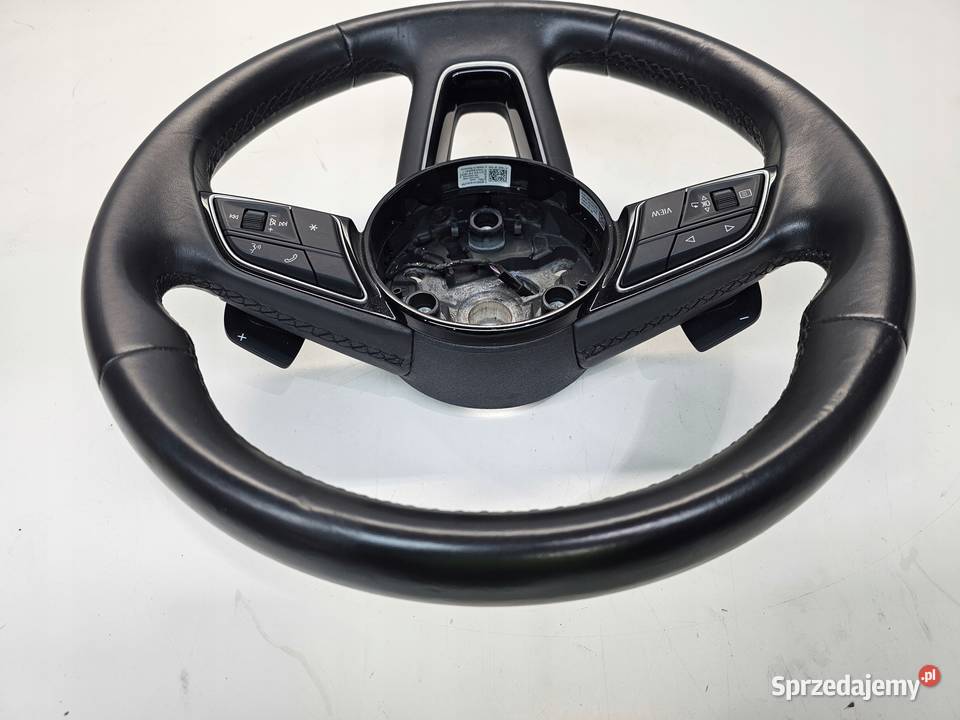 KIEROWNICA SKÓRA MULTIFUNKCJNA AUDI A4 B9 A5 8W Przystajń sprzedam
