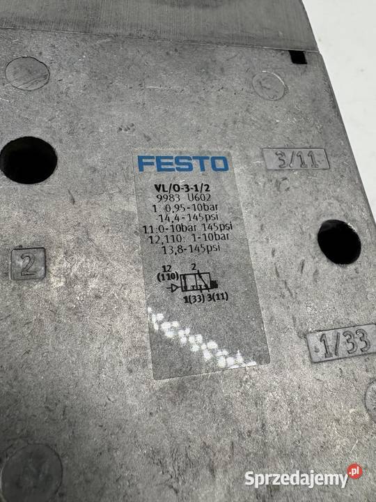 Festo VLO312 9983 Elektrozawór