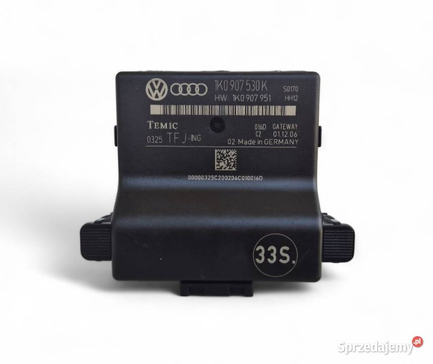 MODUŁ GATEWAY SEAT AUDI SKODA VW 1K0907530H